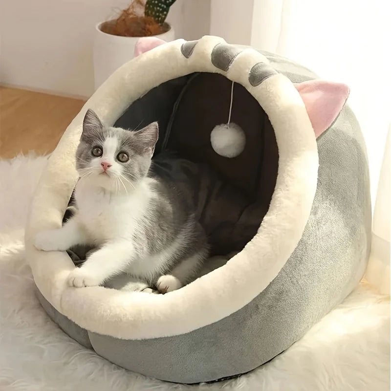 Cozy Cave Cat Bed