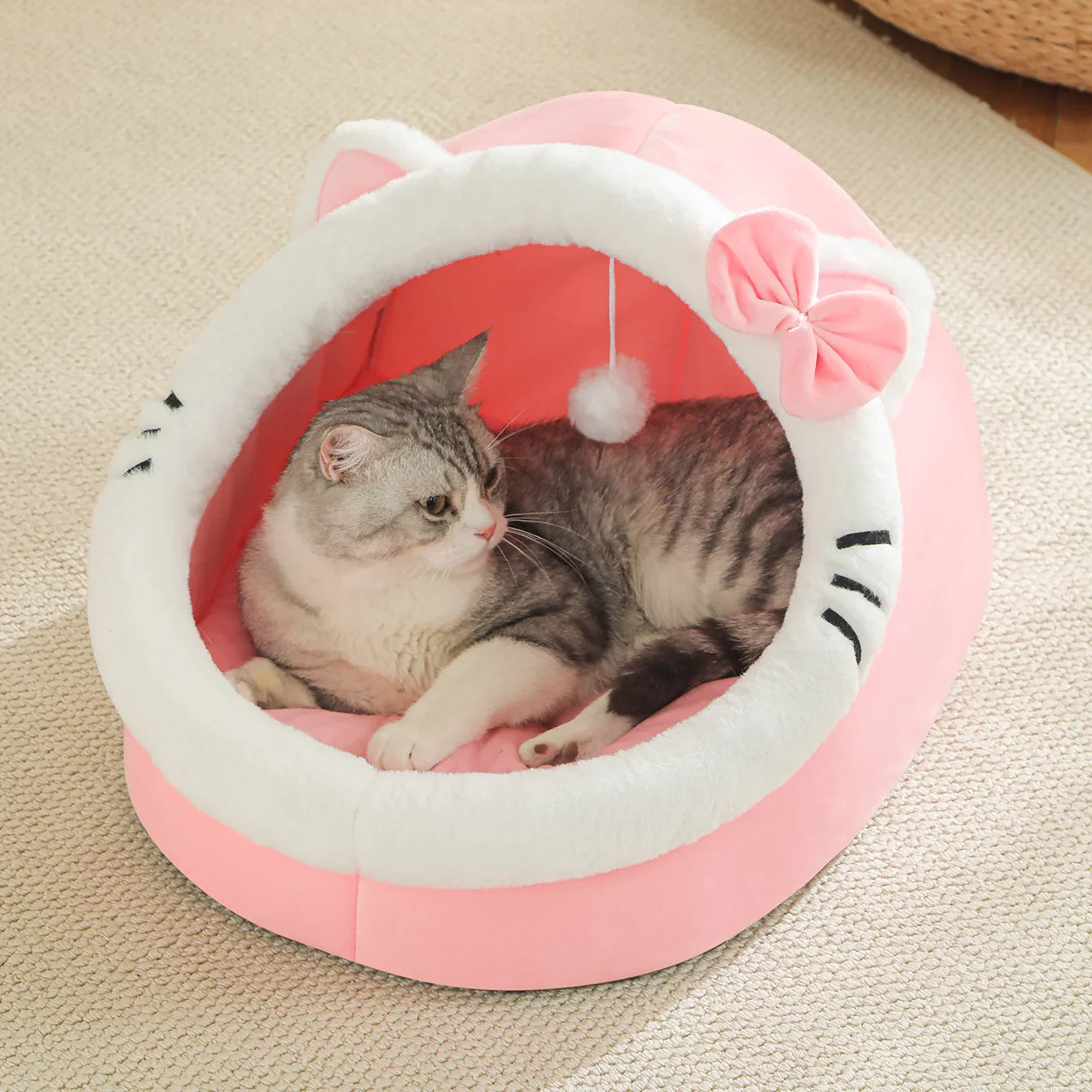 Cozy Cave Cat Bed