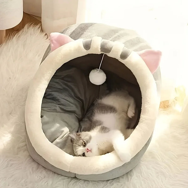 Cozy Cave Cat Bed